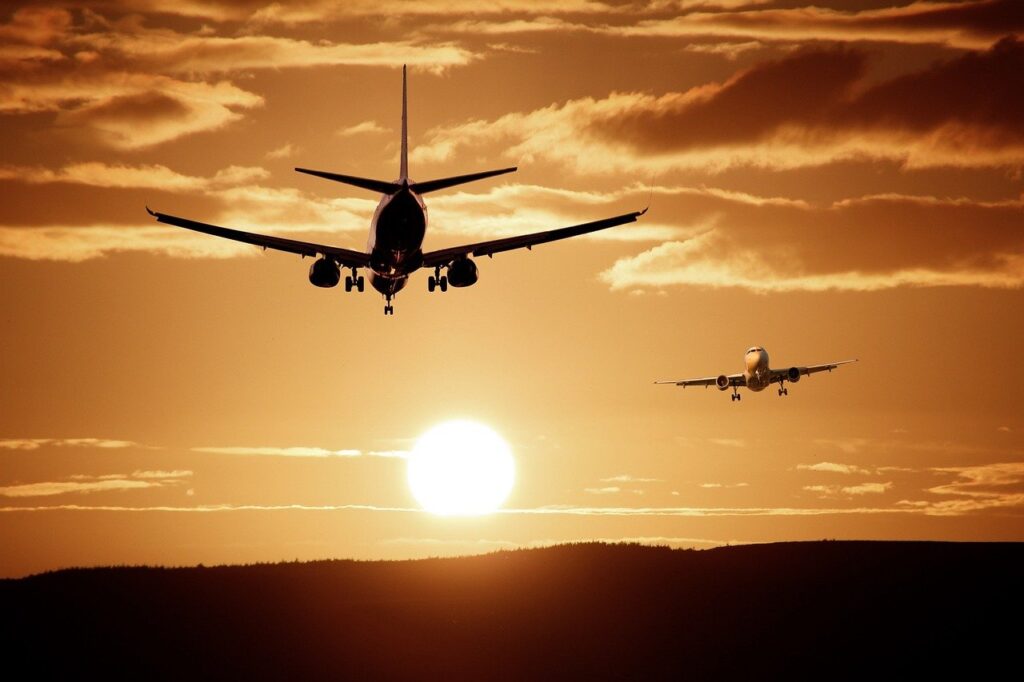 Avión volando